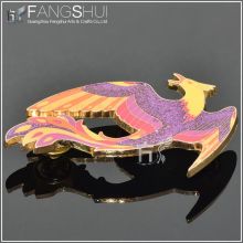 blink phoenix shaped lapel pin