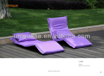 Multi folding outdoor/indoor lounge/chair garden lounge