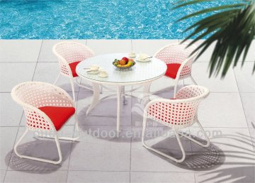 dinner set for dinning room rattan furniture made in China