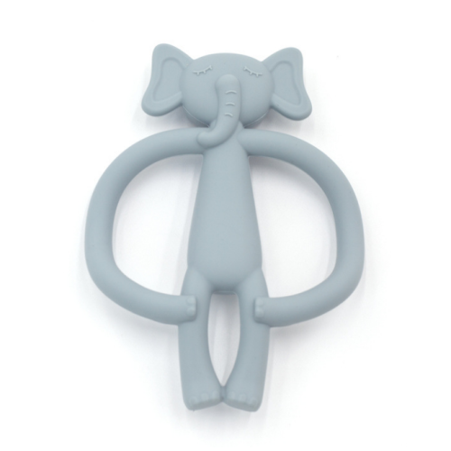 Δημιουργική προσαρμοσμένη σιλικόνη Elephant Baby Teether