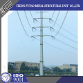 60FT 18M Galvanized Polygon Electric Steel Pole