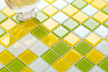 Color Mixed Glass Mosaic