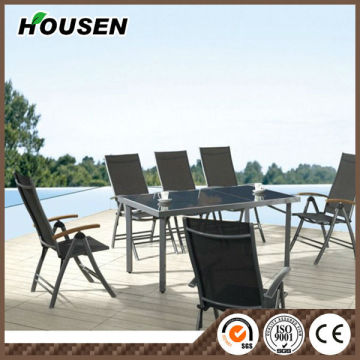 outdoor beach Textilene folding sun chair DC8220
