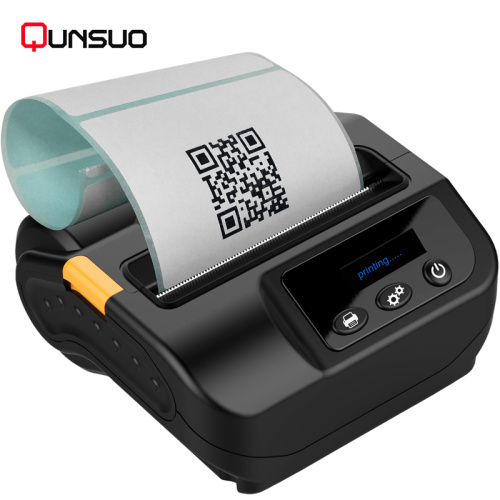 android 80mm portable mobile printer