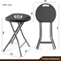 HDPE foldable side chair outdoor