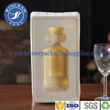Elegant Drinking  Flocking Blister Packaging Container