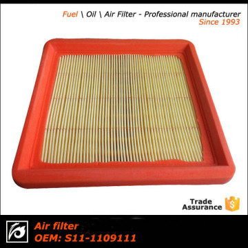 OEM Standard Popular air filter S11-1109111, air filter assy, cabin air filter