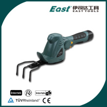 10.8v lithium cordless mini rake garden tools