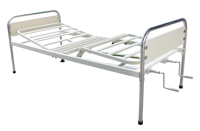 Two Cranks Manual Nursing Home Bed