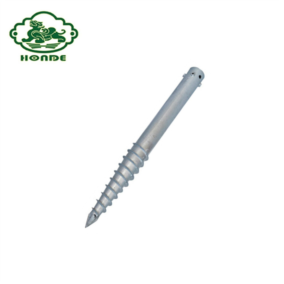 Tumpukan Anchor Screw Ground Galvanis