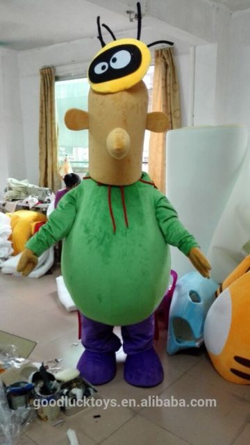 customized man mascot costume for sale/ custom mascot