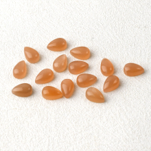 Wholesale High Quality Orange Aventurine Teardrop Shaped