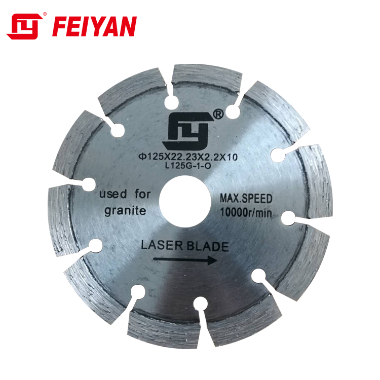 China laser welded diamond cutting disc for Granite stone