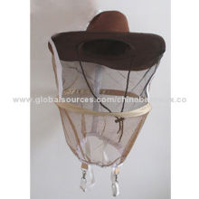 2014 new cow boy fashionable veil economy bee hat