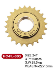 Hot Sale Steel 24t Single Speed Bicycle Freewheel
