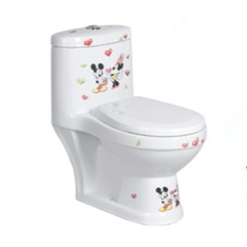 Children's Washdown One-Piece Water Closet - Kid Toilet