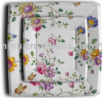 YLSP030 round paper Plate,oval paper plates