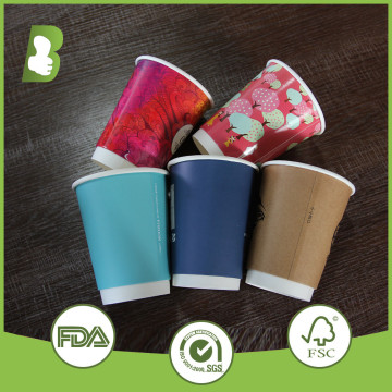 wholesale Double wall paper cups