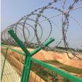 Hot-dipped Galvanized Razor Wire Roll Mesh Fence