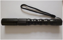 Black Long And Thin Aluminum Flashlights