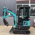 1.7 ton mini rubber track excavator