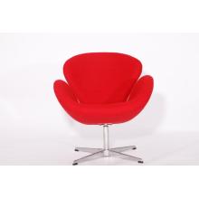 Дизайнерский кашемир -лебеденный стул от Арне Якобсена