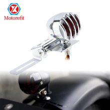 RTS Karen Motorcycle Tail Light Number Plate Logo Universal Bracket for Harley 883