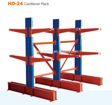 Warehouse storage cantilever racking