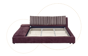 High quality king size bed frame