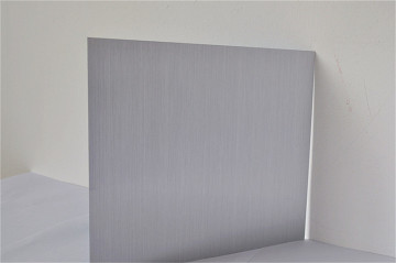 Brushed aluminum color foil