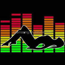 Equalizer Sound Activated EL Light Panel