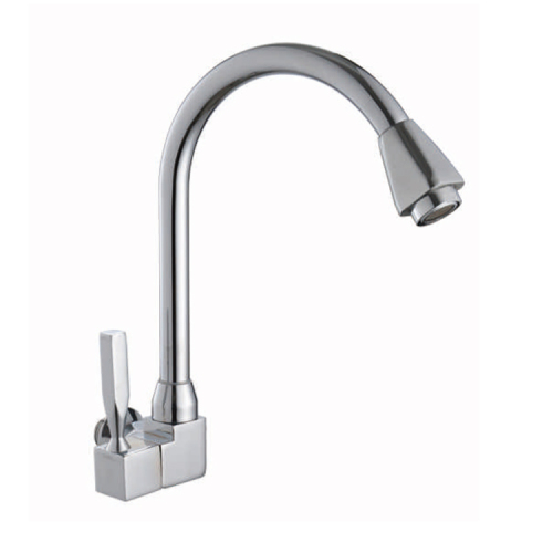 wall mounted kitchen sink tap with spray head