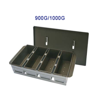 Aluminum Alloy Corrugated Bread Toast Box Mold