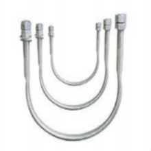 Solar U-clamp for rail mounting