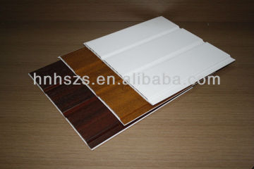 PVC Slatwall Panel Decorative Ceiling Wood Design