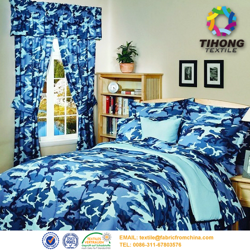 camouflage bedding Fabric