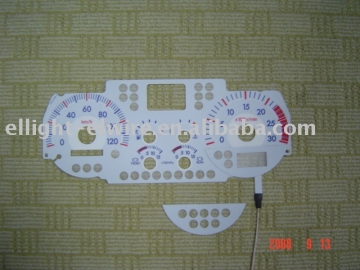 EL sheet,EL light,el auto gauge,EL car gauge