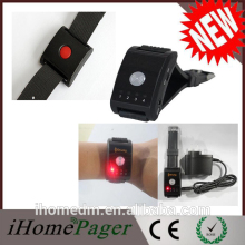 Watch-Style Pager Elderly Patient Call Nanny Suite Pager System