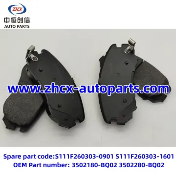 Rear brake pads for changan CS35plus