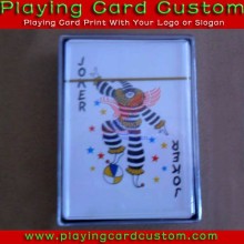acrylic playing card display box