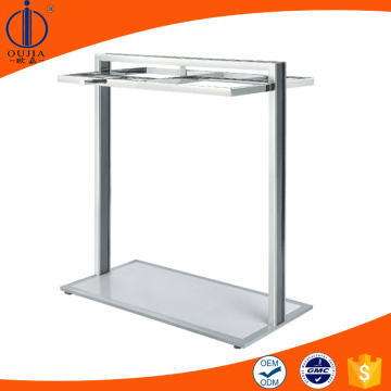 attactive supermarket display shelf, metal display shelf, wood display shelf