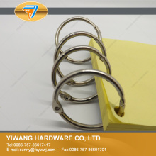 Factory direct sale high quality metal card ring for notebook
