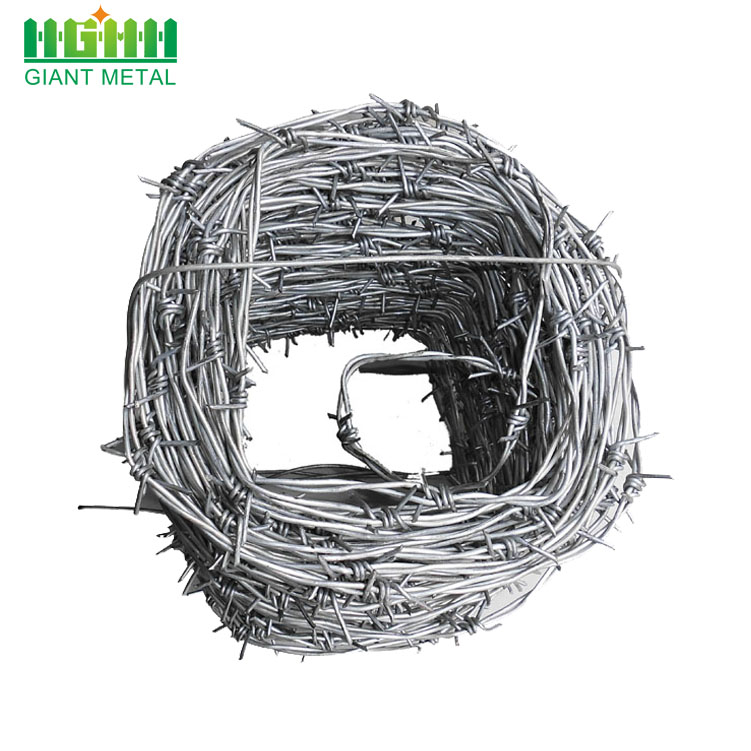 Cheap Galvanized Double Barbed Wire Price Per Roll