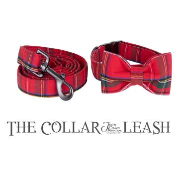 Unique Style Paws Christmas Collar and Leash Set in Dogs Durable &Softy Pet Product Perro Gift for Dogs and Cats