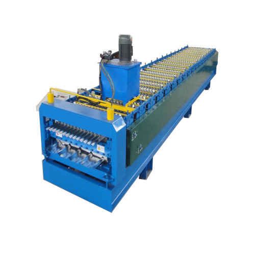 Double Deck Aluminum Panels Roll Forming Machine