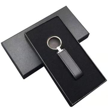 Kundengerechte Leder-USB-Flash-Laufwerk mit Keychain