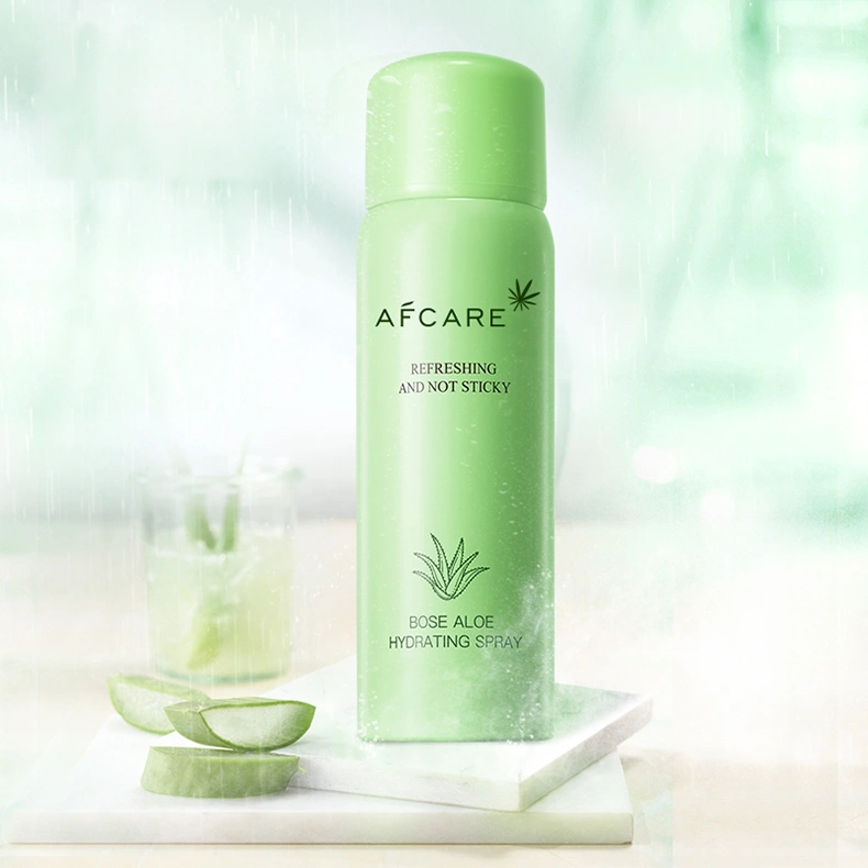 Natural Aloe Vera Moisturizing Spray After Sun Repair Hydrating Spray Lavender Oil Control Toner Face Mist Spray