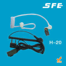 SFE H-20 Cheap Airtube Two way Radio Headsets Noise Canceling