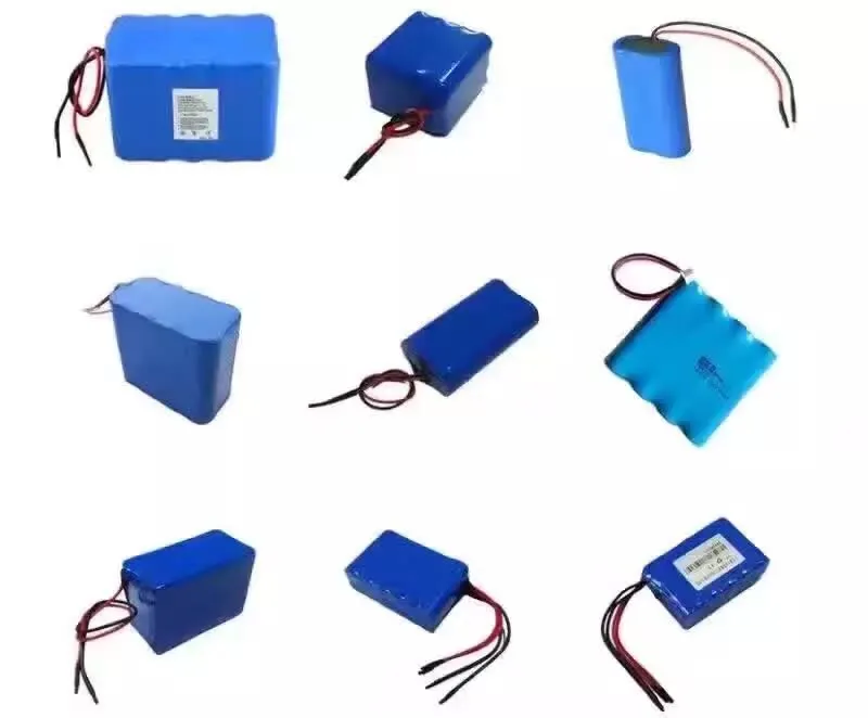 12V 1ah Lithium Ion Rechargeable Battery 18650 11.1V Li-ion 3s1p Shrink Wrap PVC Battery for LED Lighting Solar Street Lights Power Tools etc.