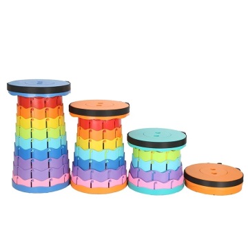 Portable Adjustable Retractable Camping Folding Stool